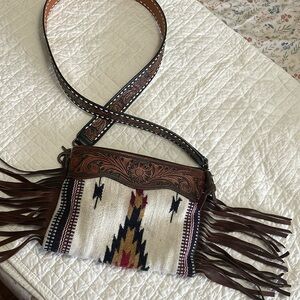 American Darling saddle blanket crossbody purse